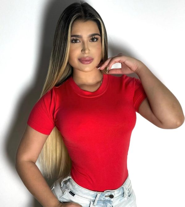BODY MANGA CORTA LISO