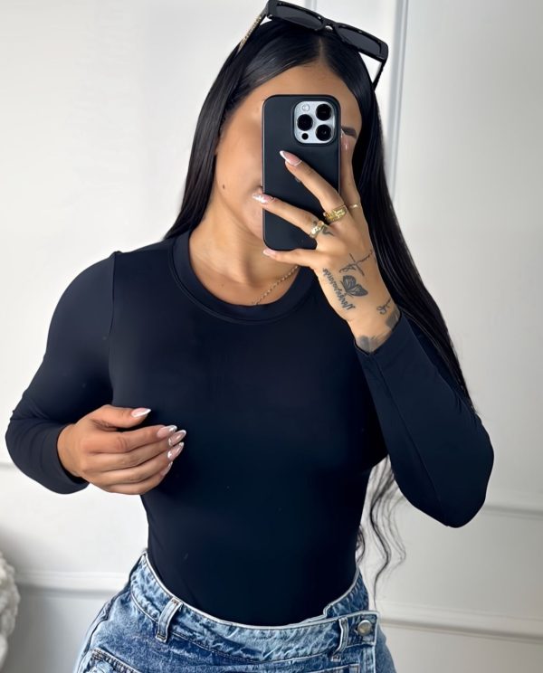 BODY MANGA LARGA LISO